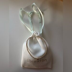 ENewton Gold Cross Beaded Bracelet